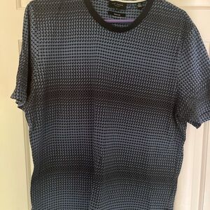 Awesome Ted Baker Men's Blue Patterned Shirt